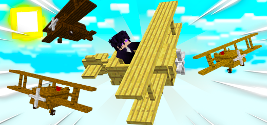 Wooden Plane Minecraft addon