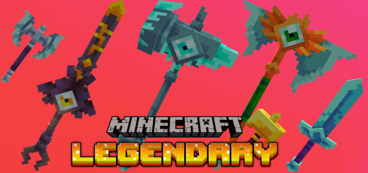 BMC Legendary Weapons Minecraft addon