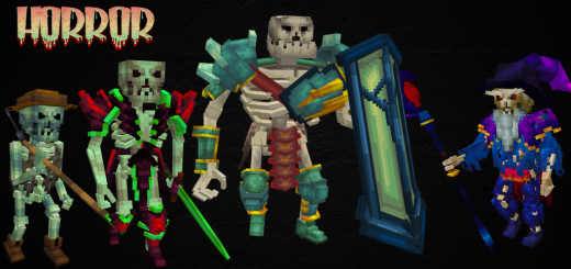 Phantom Skeletons Minecraft addon