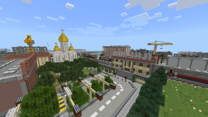 Russ Big City Minecraft map