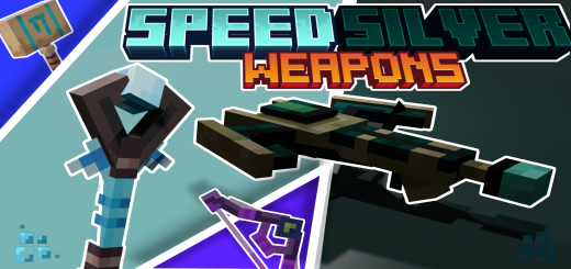 Speed Silver Weapon Minecraft addon