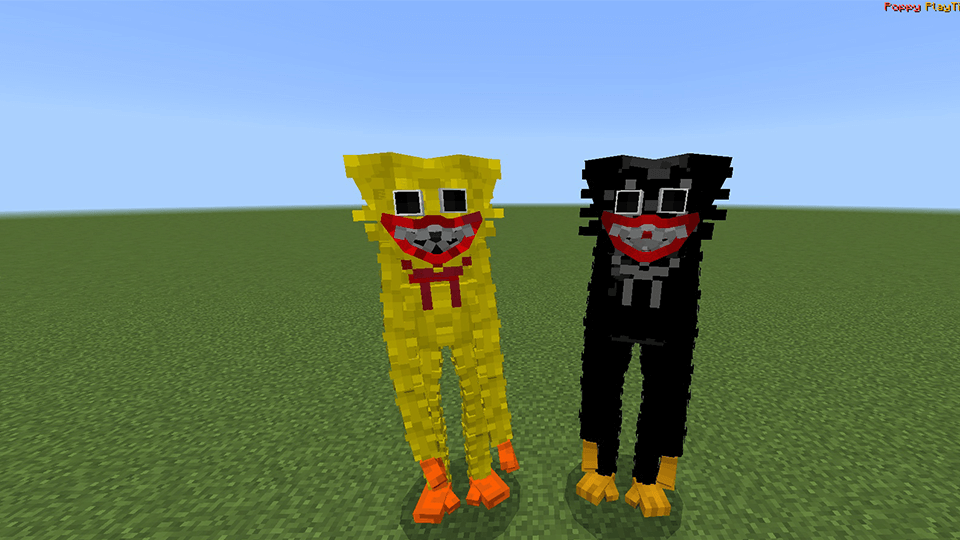 Black and Yellow Huggy Wuggy