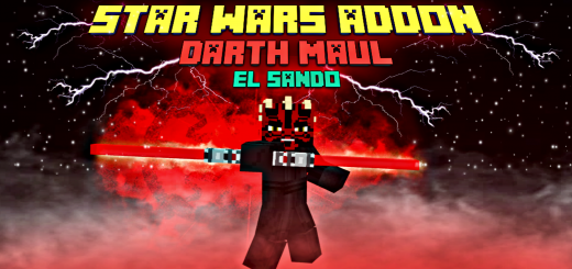 Darth Maul Minecraft addon