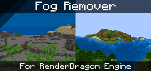 Fog Remover Minecraft shader