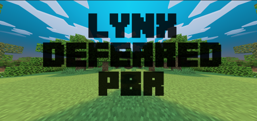 Lynx Deferred PBR Minecraft shader