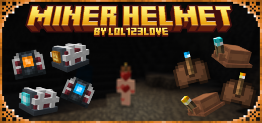 Miner Helmets Minecraft addon