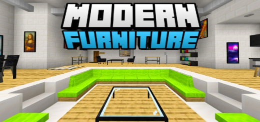 Modern Furniture Add-on Minecraft addon