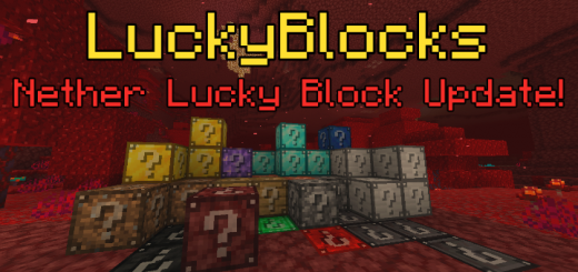 Lucky Blocks Add-On Nether Lucky Block
