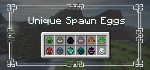 Unique Spawn Eggs