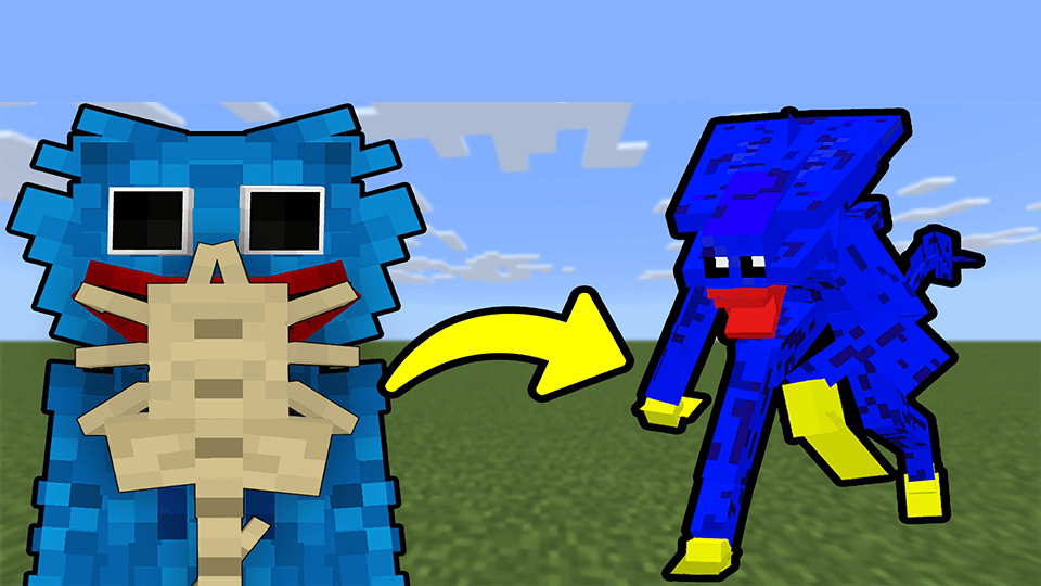 Huggy Wuggy infected Xenocraft