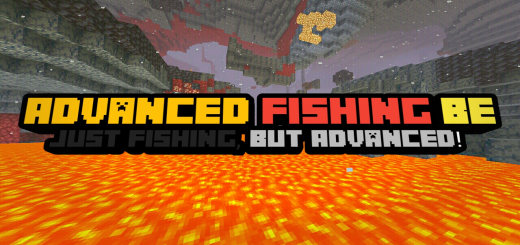 Advanced fishing Minecraft addon