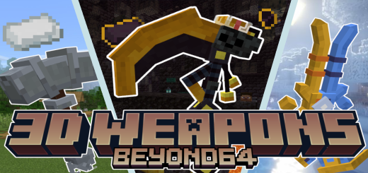 Beyonds 3D Weapons Minecraft addon