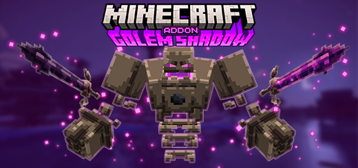 Boss Shadow Golem Minecraft addon