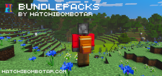 Bundlepacks Minecraft addon
