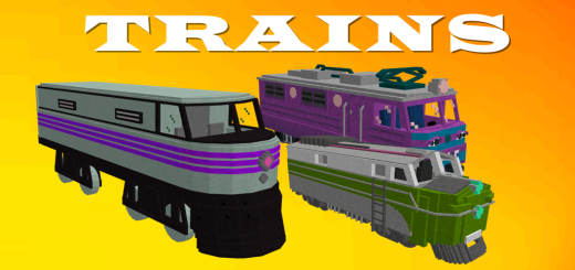 City Trains Minecraft addon