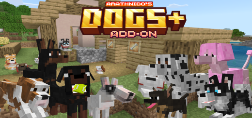 Dogs+ Add-on Minecraft addon
