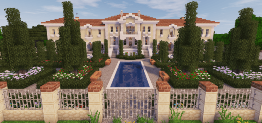 Italian Style Villa Minecraft map