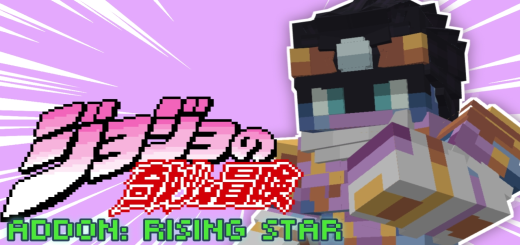 Jojo's Bizarre Adventure - Rising Star Minecraft addon