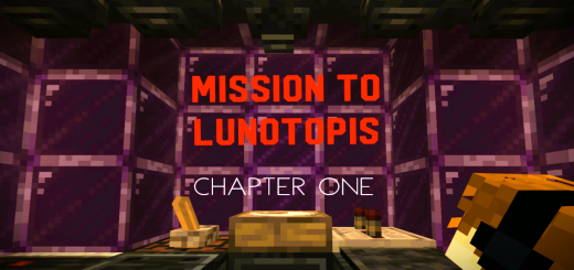 Mission to Lunotopis - Chapter one Minecraft map