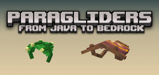 Paragliders Minecraft addon