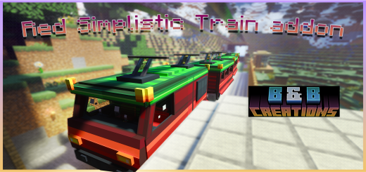 Simplistic Rideable Train Minecraft addon