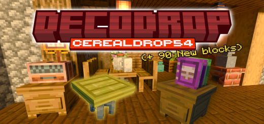 DecoDrop Add-on Minecraft addon