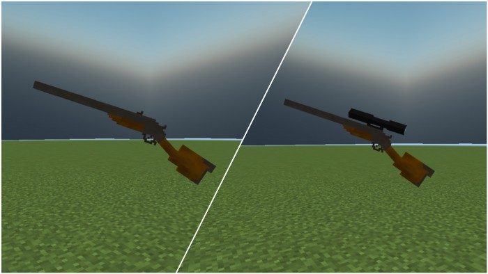 Minecraft Rifles Minecraft addon